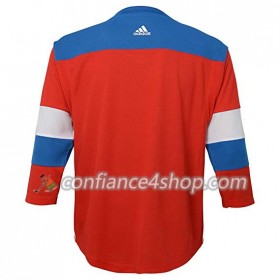 Adidas Maillot de Hockey Russie Blank Coupe du monde de hockey sur glace 2016 Rouge Premier - Homme